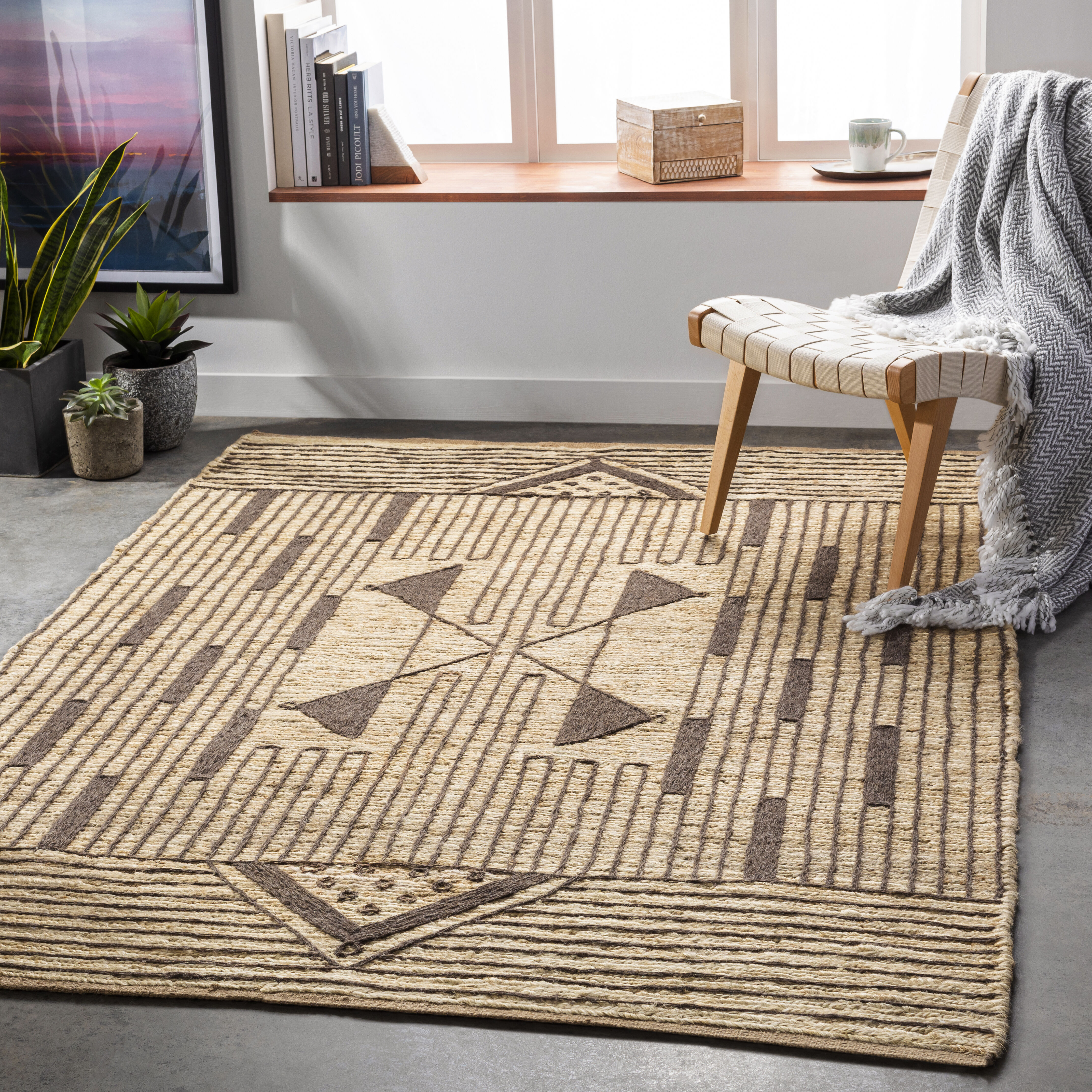 Brookwood 168 X 120 inch Wheat Rug in 10 x 14, Rectangle