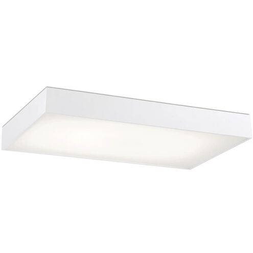 Mac LED 25 inch White Flush Mount Ceiling Light