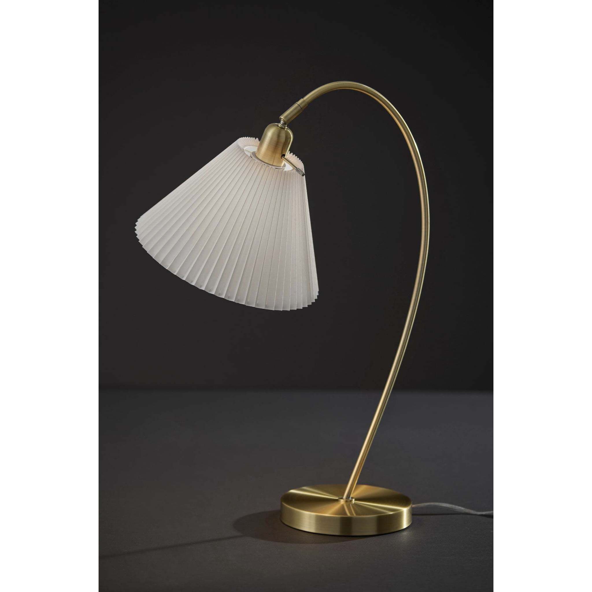 Delaney 25.88 inch 40.00 watt Antique Brass Table Lamp Portable Light