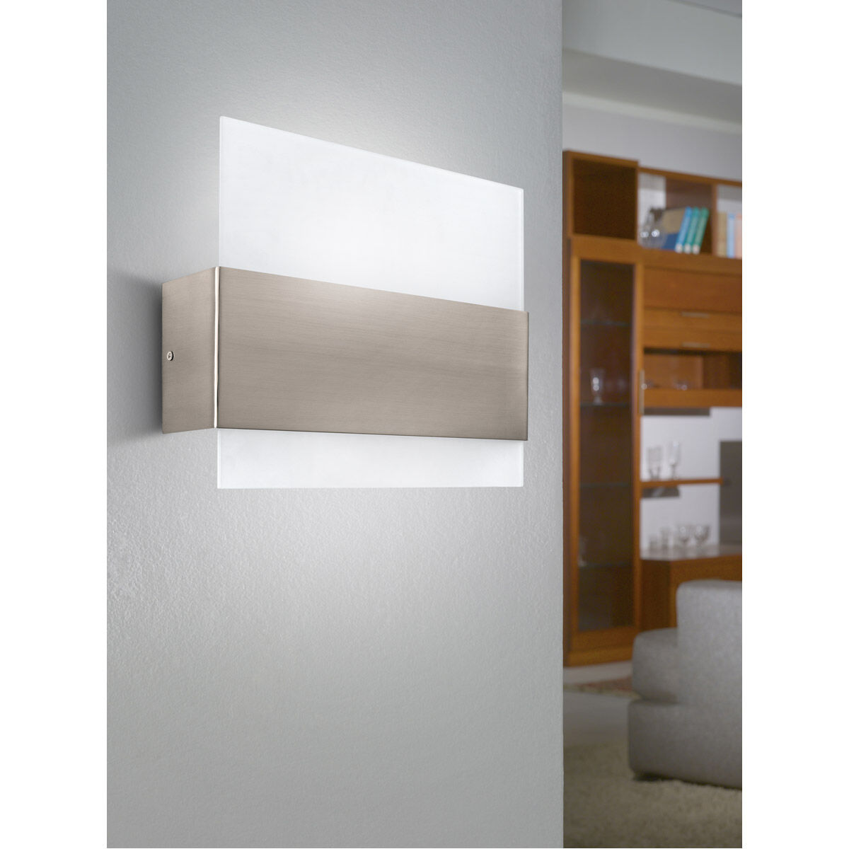 Nikita 1 Light 14 inch Matte Nickel ADA Wall Light
