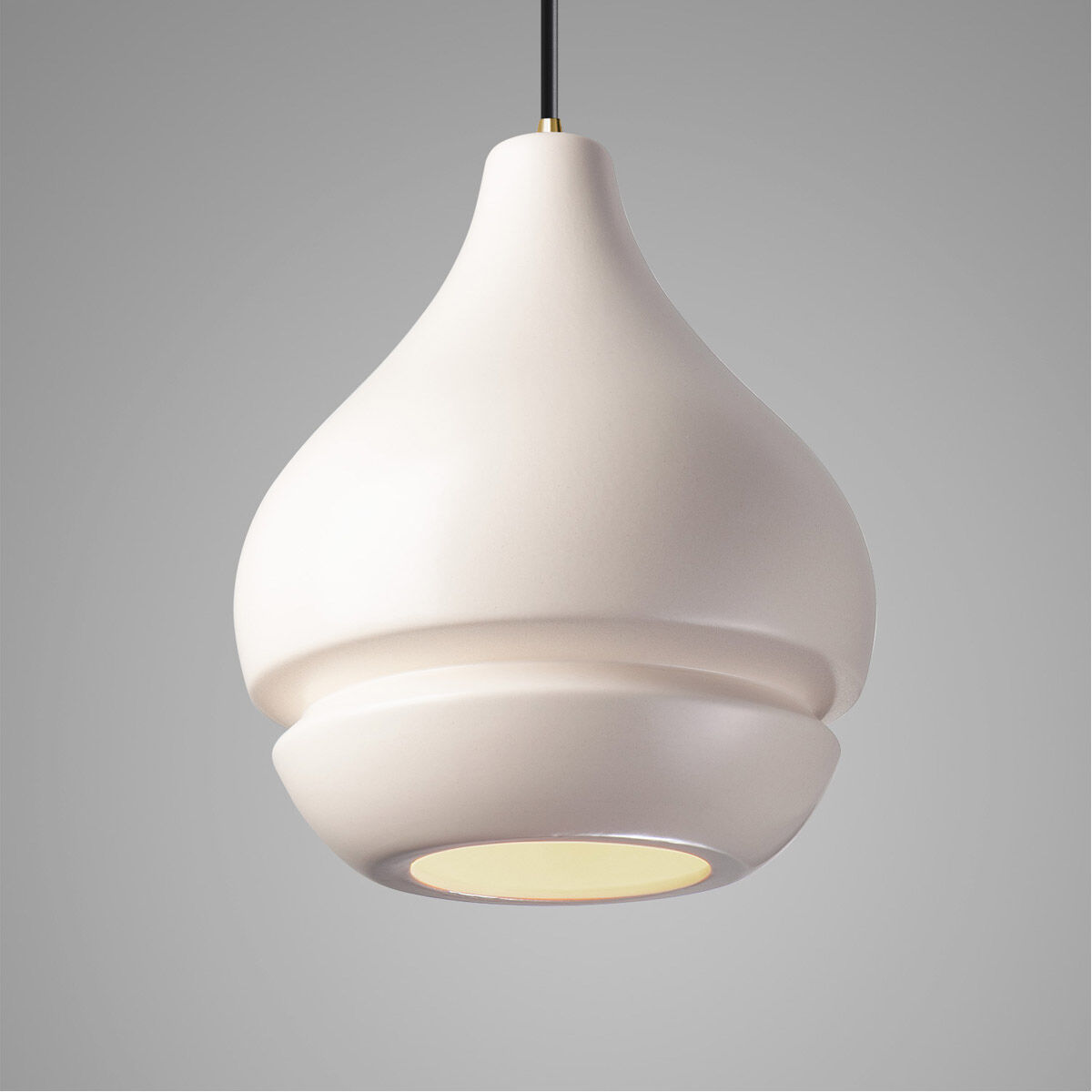 Radiance 1 Light 8 inch Brushed Nickel Pendant Ceiling Light
