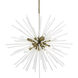 Uptown 8 Light 26 inch Antique Brass Pendant Chandelier Ceiling Light