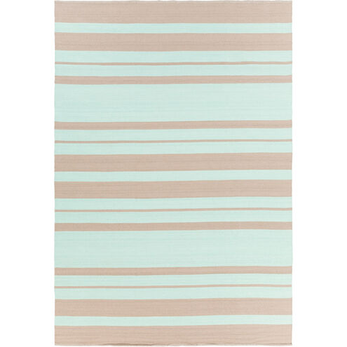 Picnic 63 X 39 inch Mint, Taupe Rug