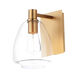 Babylon 1 Light 7 inch Satin Brass Wall Sconce Wall Light