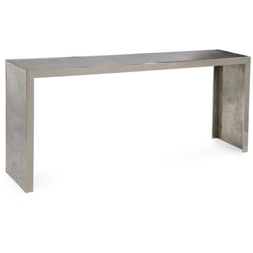 Serpent 72 X 14 inch Silver Console Table, Small
