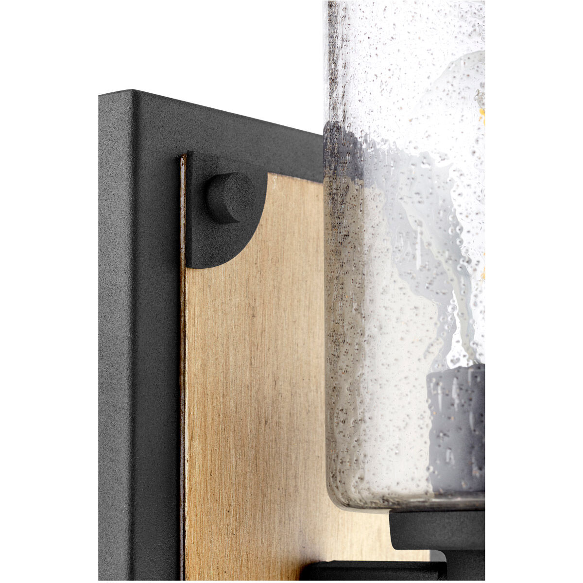 Fort Worth 1 Light 5 inch Noir and Driftwood Wall Mount Wall Light