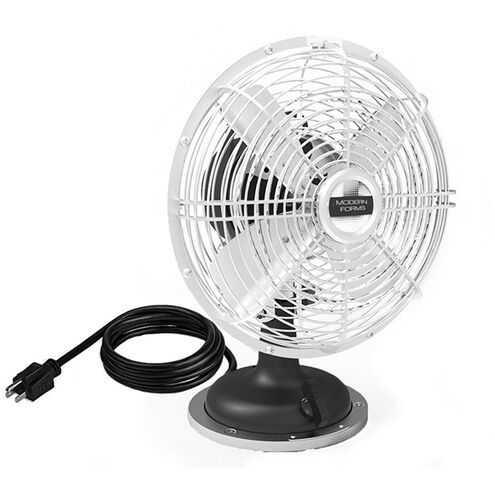 Modern Forms Desk Fan Black 20.9 inch Desk Fan