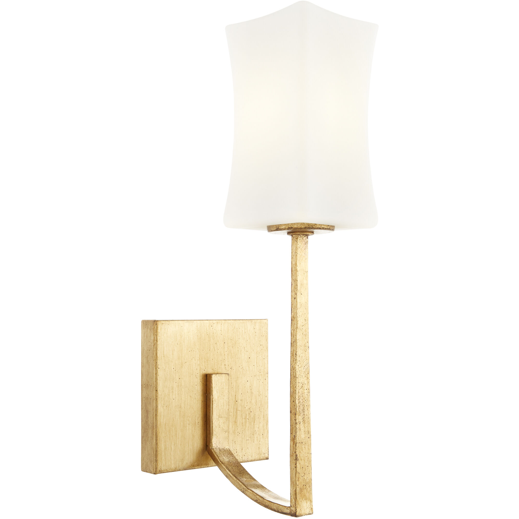 Ayala Wall Mount Wall Light in Gold Leaf