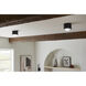 Tibbi LED 5.5 inch Black Flush Mount Ceiling Light