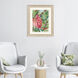 Palm Springs Green and Red and Pink and Purple Framed Art, Propac