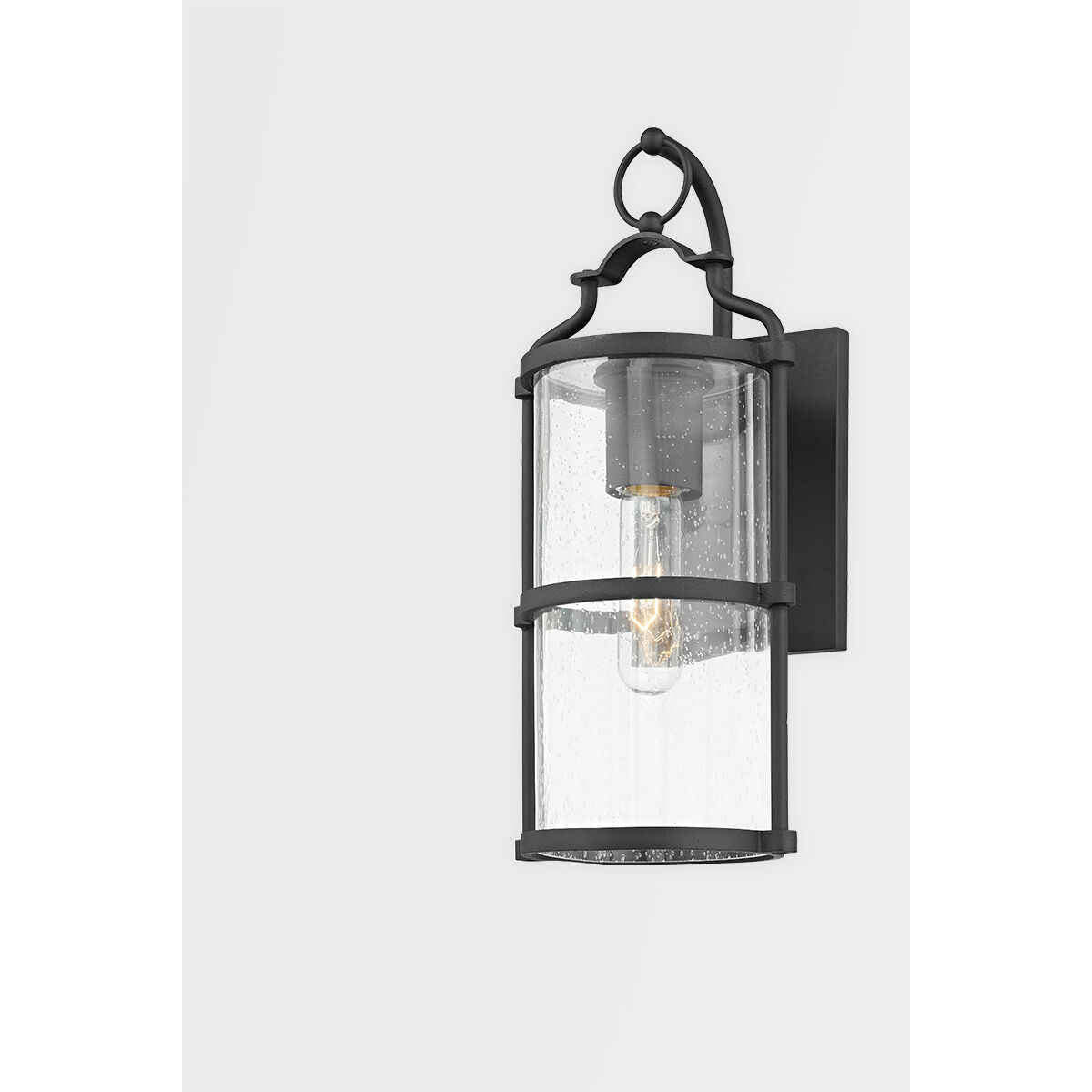 Burbank 1 Light 14 inch Textured Black Outdoor Wall Sconce