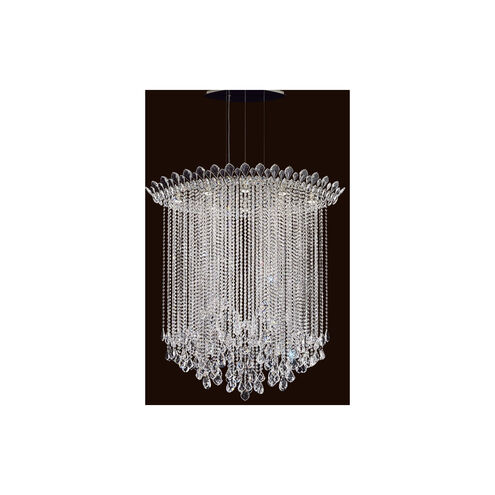 Trilliane Strands 8 Light 25 inch Polished Stainless Steel Pendant Ceiling Light