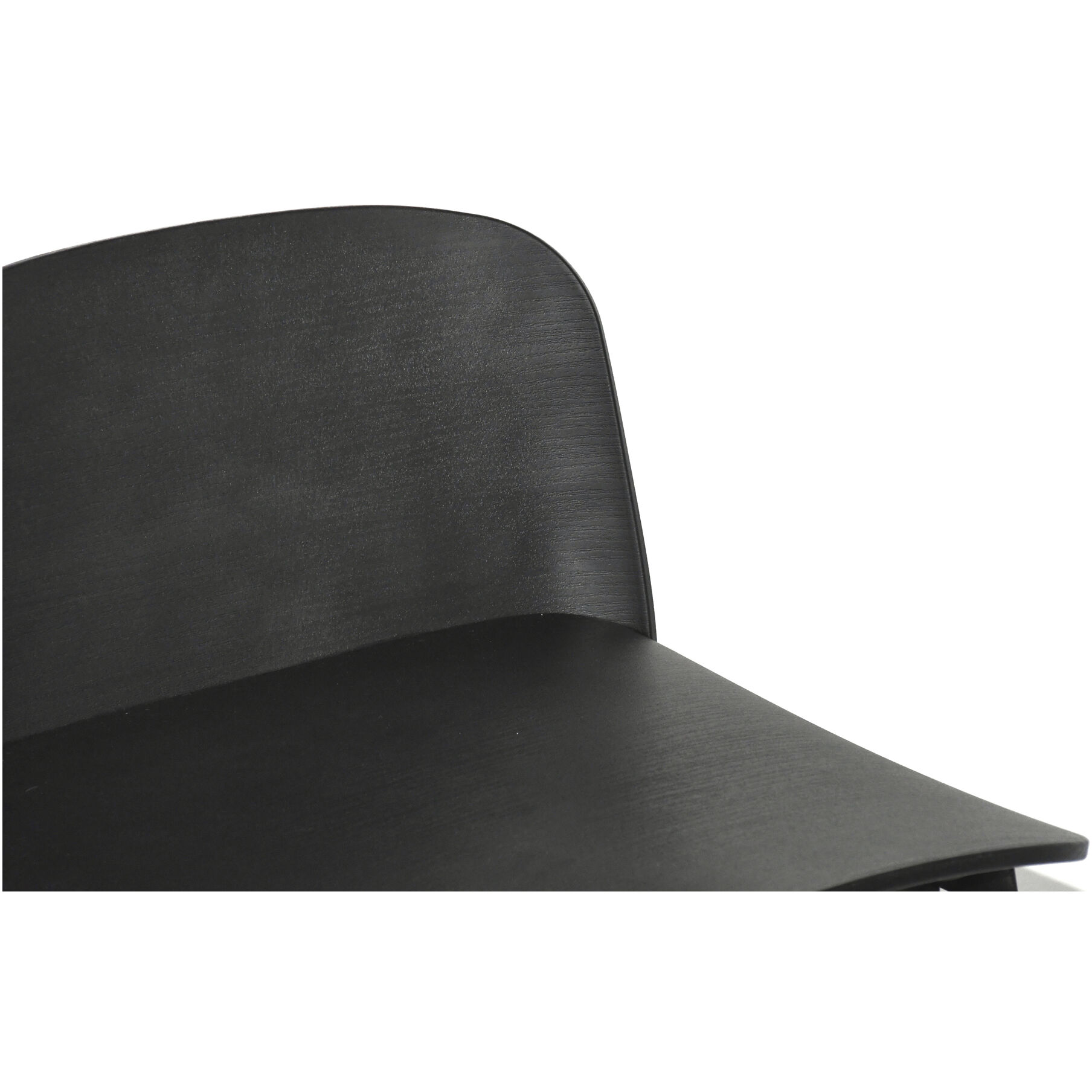 Looey 34 inch Black Counter Stool