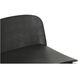 Looey 34 inch Black Counter Stool