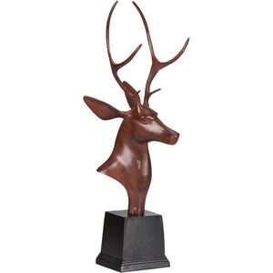 Stag 24 X 8 inch Sculpture