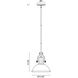 Cresswell Series 1 Light 13 inch Matte Black Pendant Ceiling Light