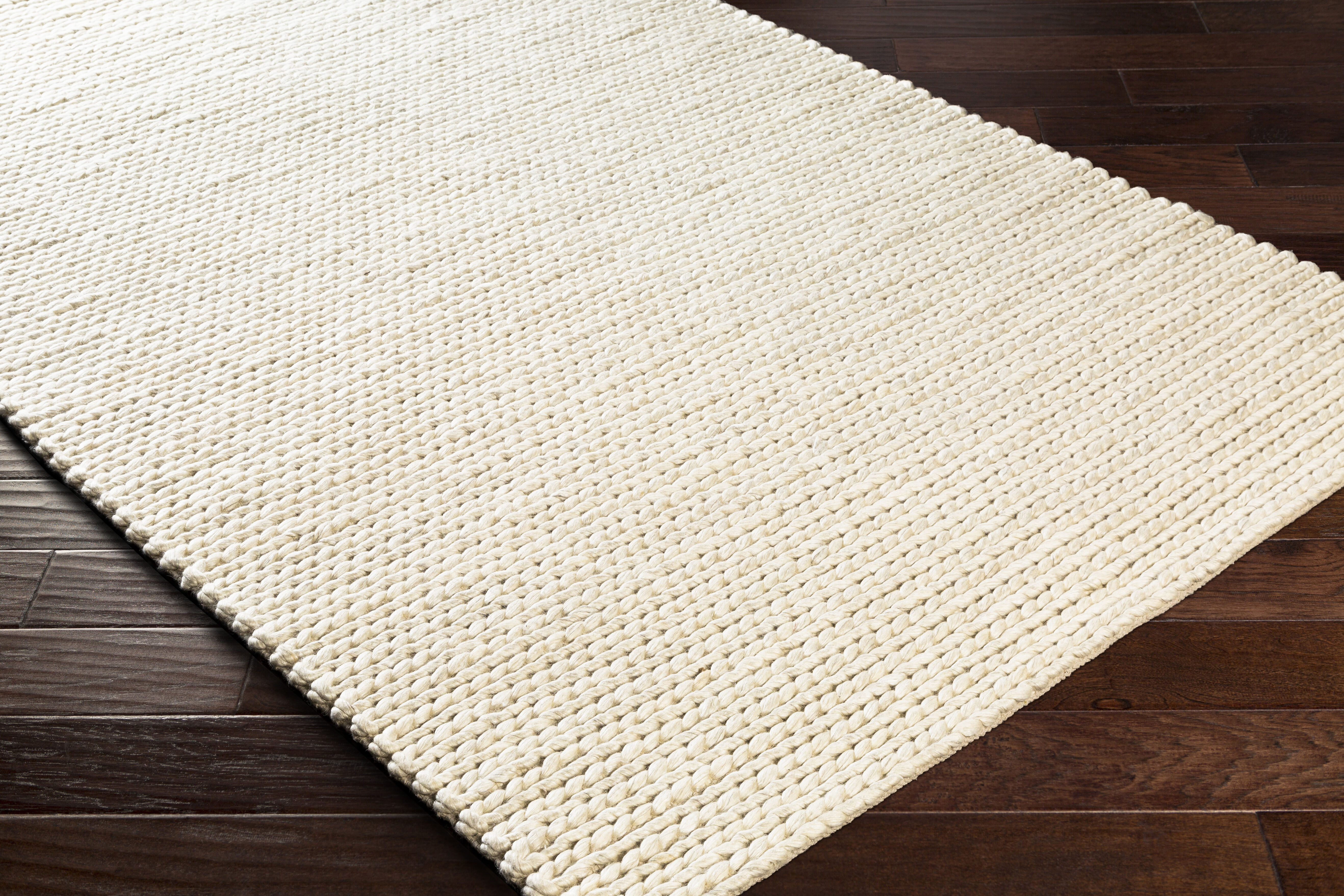 Ozark 90 X 60 inch Ivory Rug in 5 x 8, Rectangle