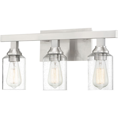 Neighborhood Chicago 3 Light 22 inch Brushed Polished Nickel Vanity Light Wall Light
