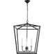 Maddox 4 Light 20 inch Black Pendant Ceiling Light