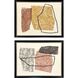 Bold Blends Multi and Black and Brown and Orange Framed Art