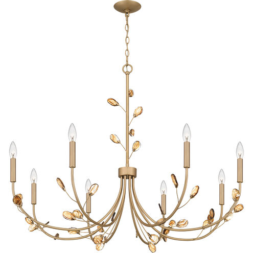 Heiress 8 Light 40 inch Bronze Gold Chandelier Ceiling Light