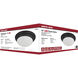 Brentwood LED 14 inch Matte Black Flush Mount Ceiling Light