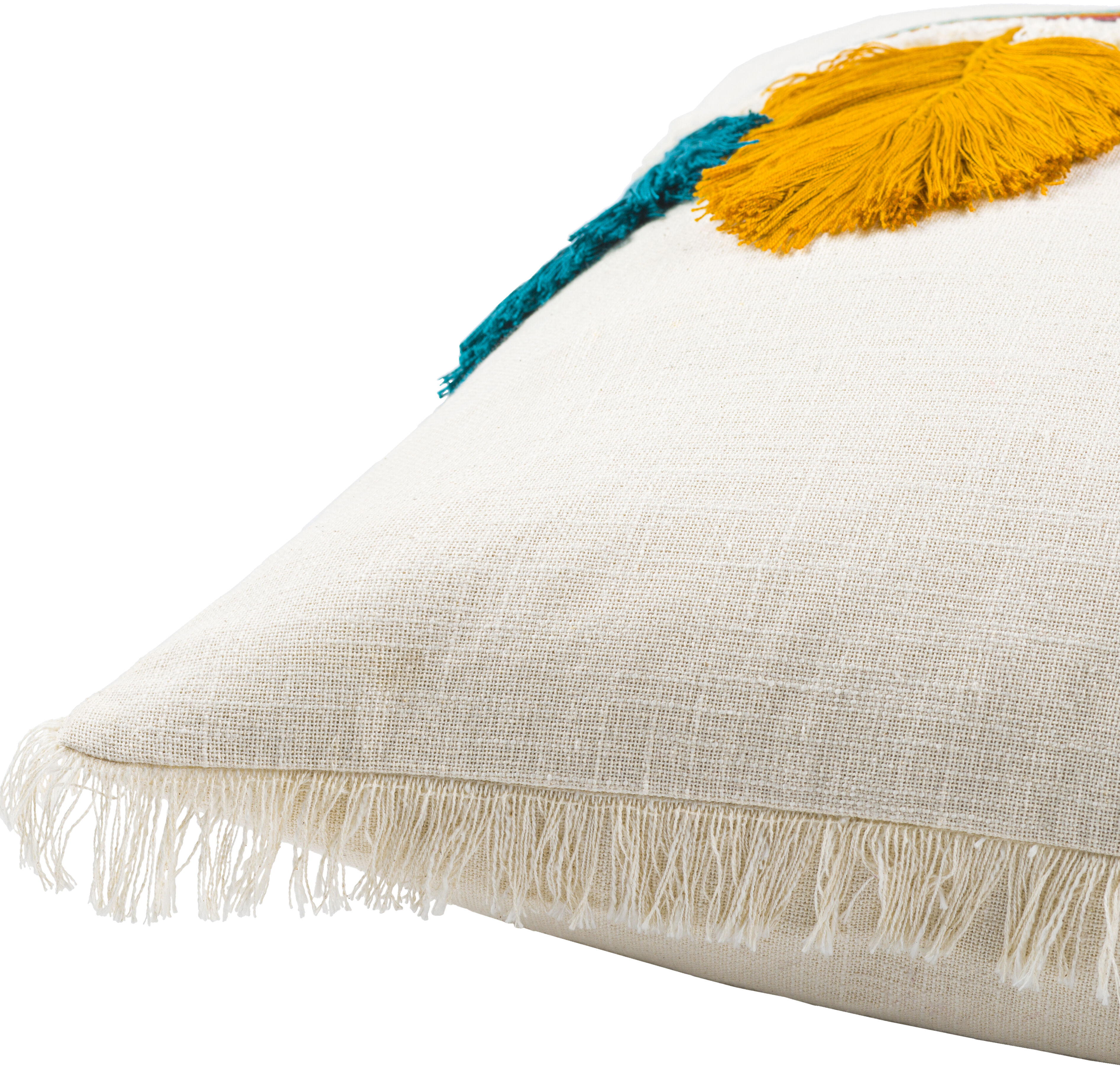 Hachi 18 inch Cream Pillow Kit in 18 x 18, Square