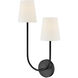Cora Sconce Wall Light in Black