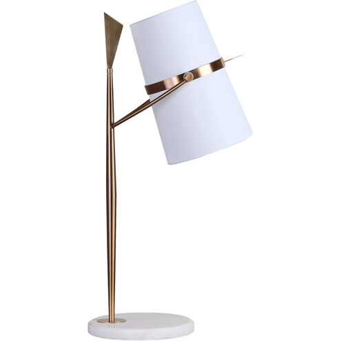 Canada 27 inch 25.00 watt Gold Table Lamp Portable Light