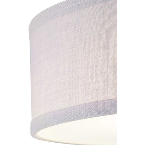 Inspire 2 Light 13 inch Graphite Semi-Flush Mount Ceiling Light