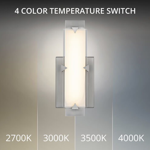 Carlisle Indoor Wall Lighting in 4000K, Brushed Nickel