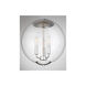 Modern 3 Light 13.75 inch Chrome Pendant Ceiling Light