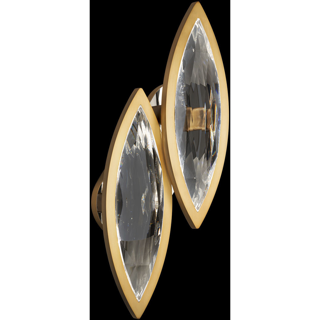 Signature Marchesa 2 Light 4.55 inch Aged Brass Wall Sconce Wall Light