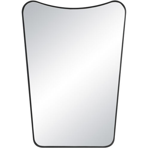 Kateri 28 X 20 inch Matte Black Wall Mirror