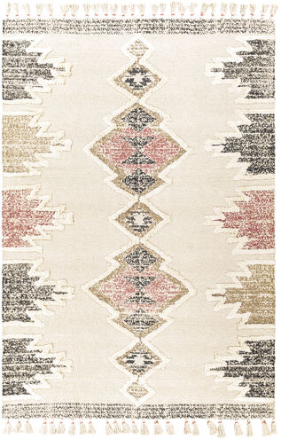 Khemisset 48 X 30 inch Black Rug in 2 x 4, Rectangle