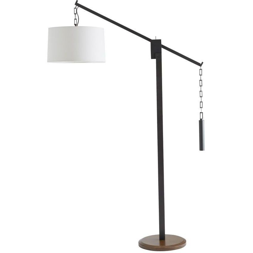 Counterweight 69 inch Aged Bronze Floor Lamp Portable Light