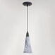 Milano LED 4.25 inch Matte Black Mini Pendant Ceiling Light