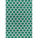 Frontier 132 X 96 inch Emerald, Khaki Rug