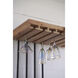 Anita 76.8 X 31.5 X 16.9 inch Black Shelf
