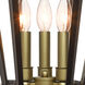 Morgan 3 Light 25.25 inch Bronze Outdoor Post Top Lantern