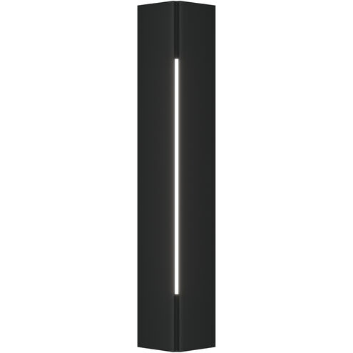 Gallery 2 Light 24.3 inch Coastal Black Outdoor Sconce, Small