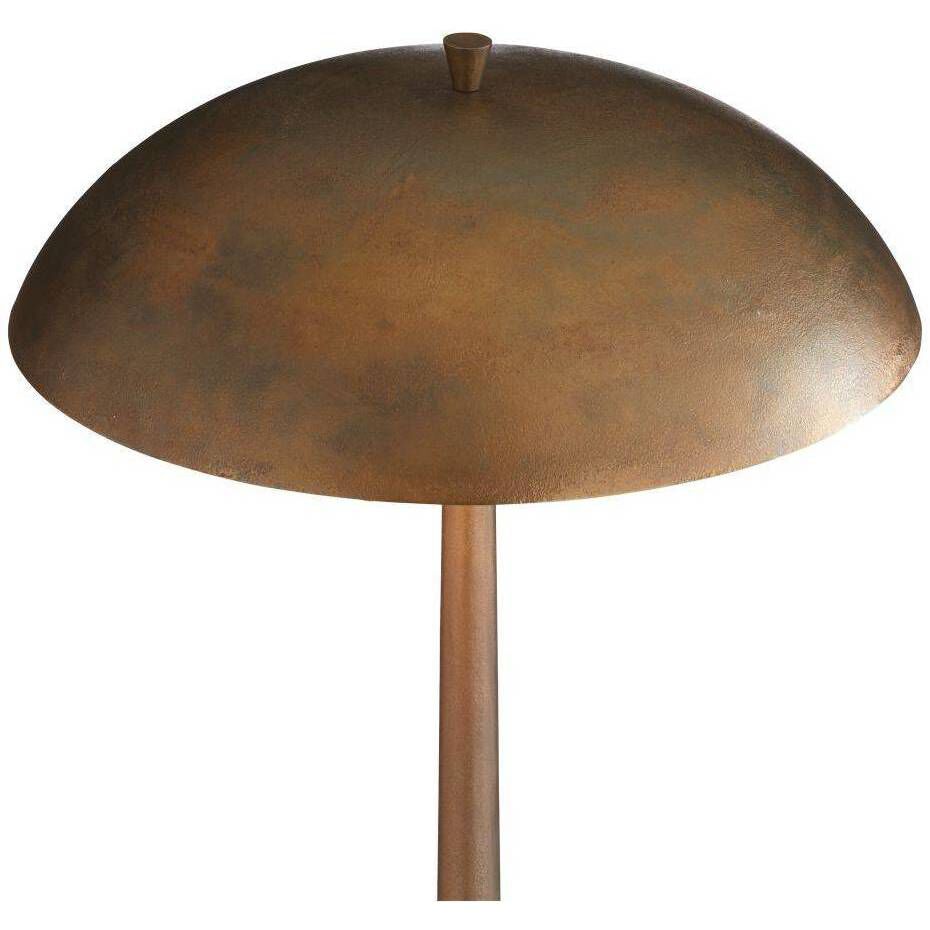 Fleetwood 59.5 inch 40.00 watt Vintage Brass, Aluminum Floor Lamp Portable Light