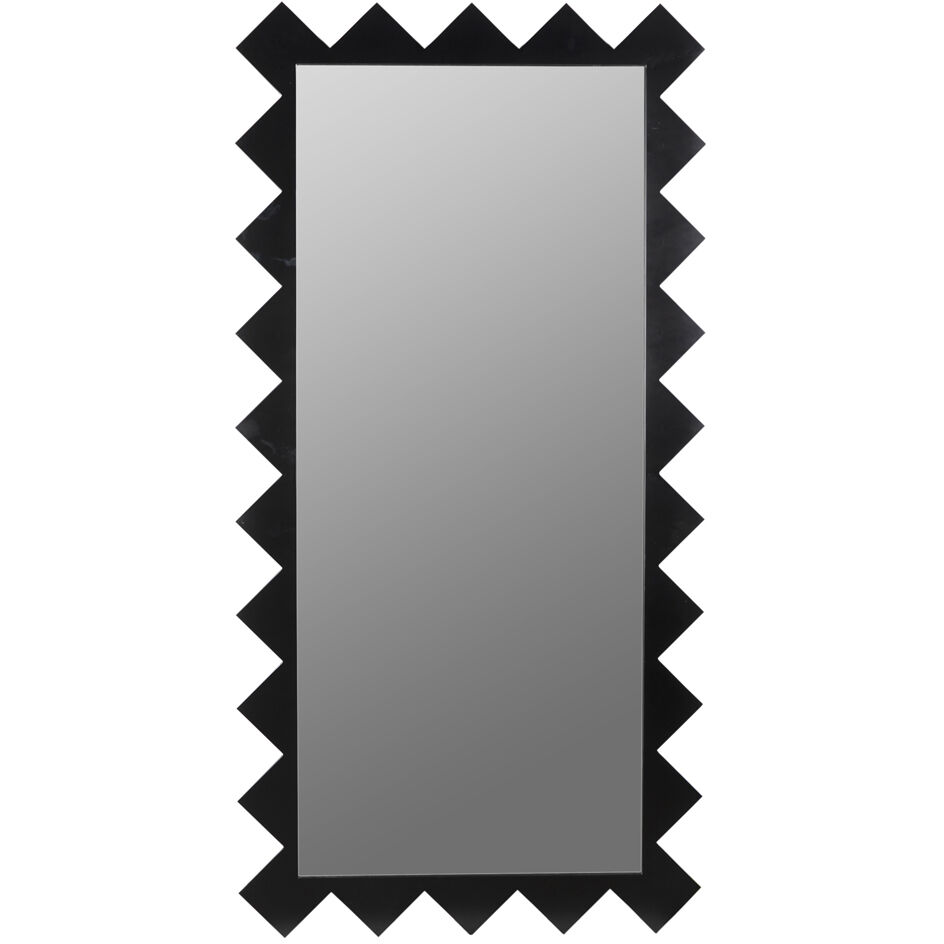 Didier 75 X 37.5 inch Matte Black Mirror