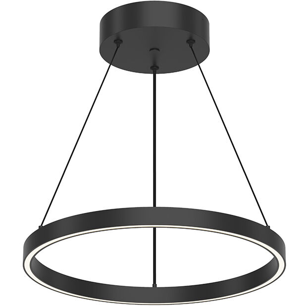 Cerchio Pendant Ceiling Light in Black