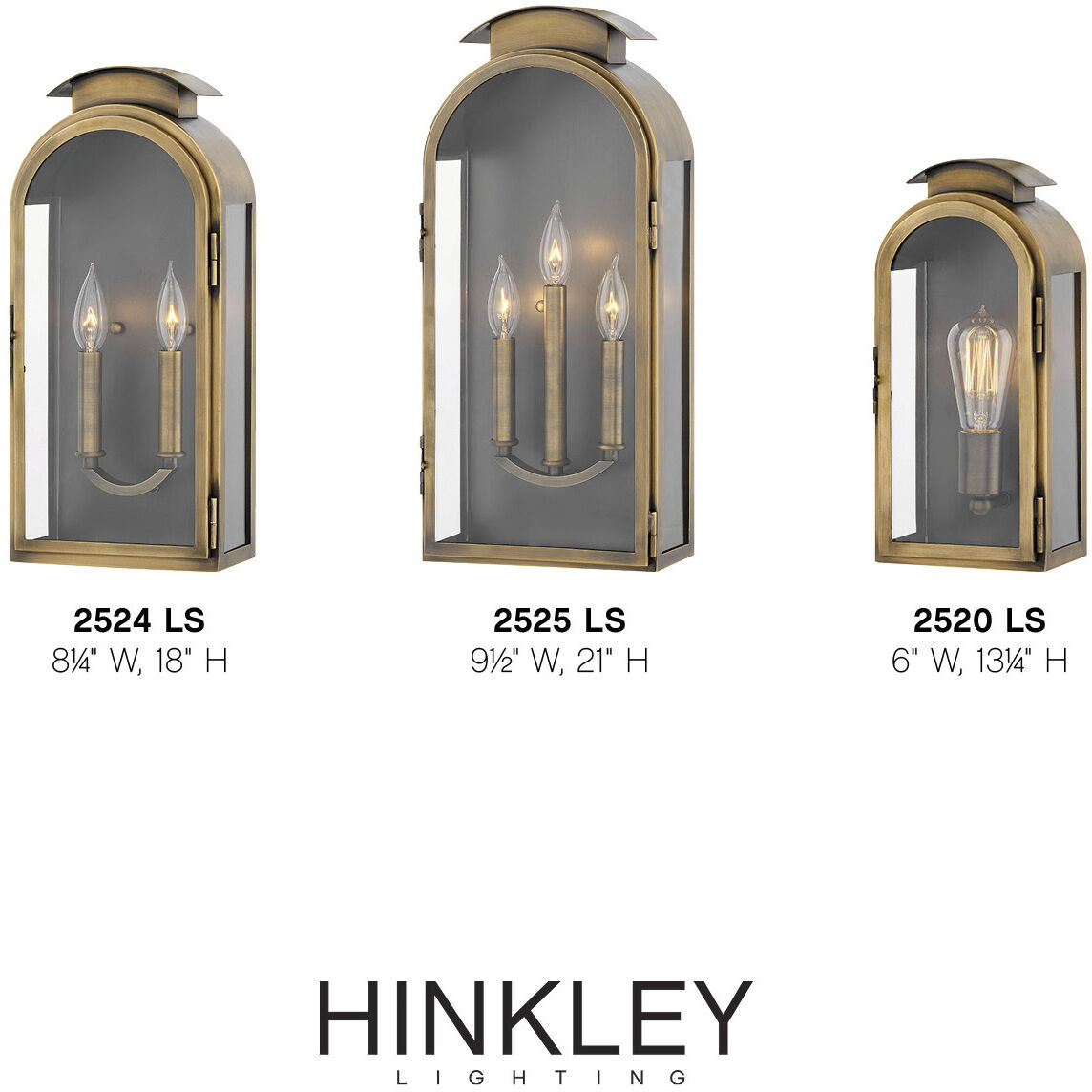 Antique brass outdoor wall light on sale