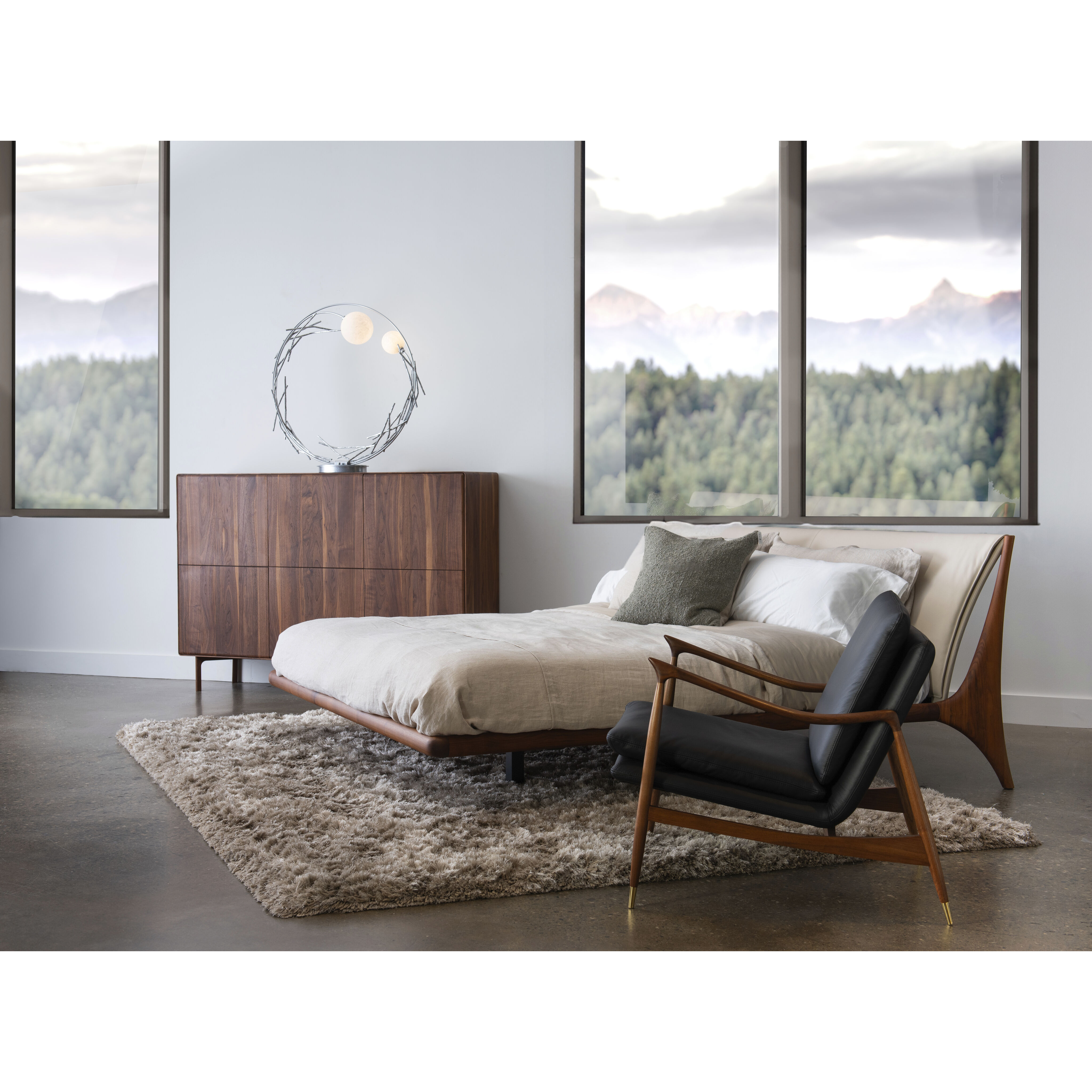 Brindille 36.6 inch 5 watt Sterling Table Lamp Portable Light