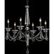 Verona 6 Light 29.9 inch Black Chandelier Ceiling Light, Schonbek Signature