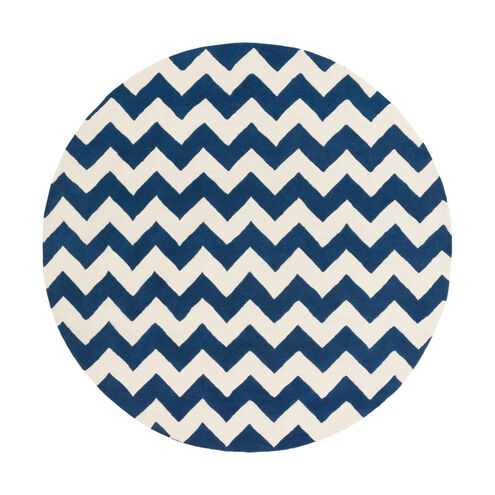 Transit 96 X 96 inch Navy Indoor Area Rug, Round