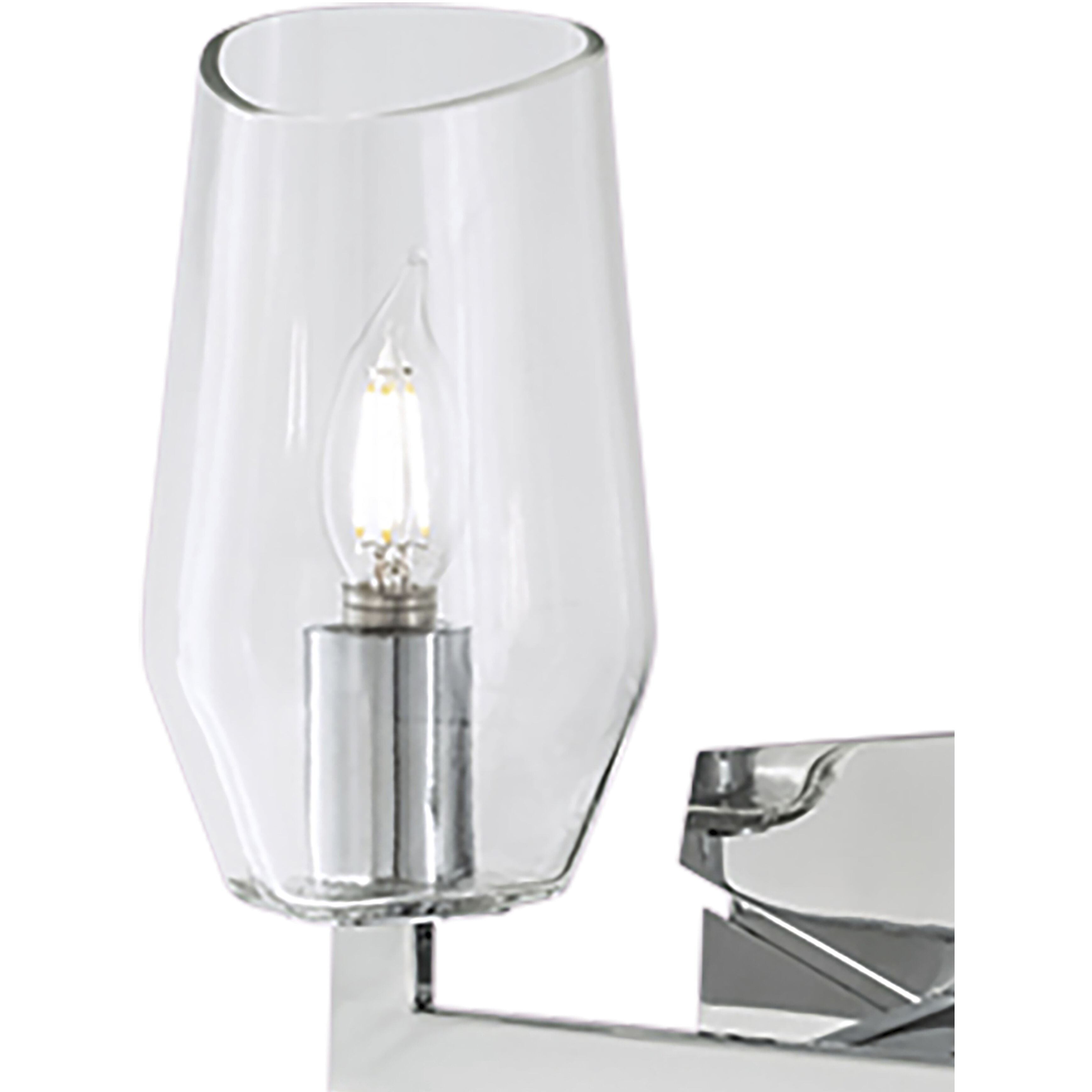 Gaia Vanity Light Wall Light in Chrome