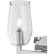 Gaia Vanity Light Wall Light in Chrome